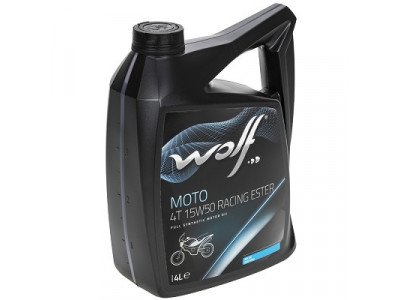 WOLF MOTO 4T 15W-50 RACING ESTER 4L